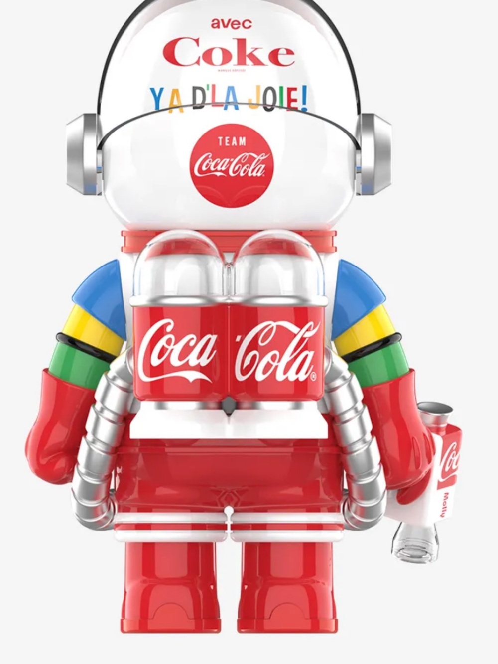 Limited Coca Cola Mega Space Molly 400% sealed box. – Red, White & Multicolor. - Picture 3 of 4